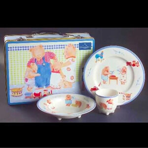 Villeroy & Boch’ Vintage Bear Child’s Set NWT